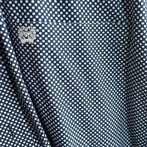 Cinch. Button down. Never washed at home